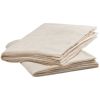 VEVOR Natural Linen Curtains, 52 x 84 inch 2 Panels Set, Semi Sheer Light Filtering Flax Textured Linen Drapes, Rod Pocket Back Tab Design