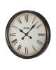 VEVOR Wall Clock, 20 in Wall Clock Roman Numerals, Battery Operated Non Ticking Silent Classic Decorative Round Clocks