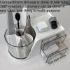 Rotating Cosmetic Display Stand – 360° Spinning Design with Multi-Layer Storage for Makeup, Jewelry & Stationery