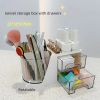 Rotating Cosmetic Display Stand – 360° Spinning Design with Multi-Layer Storage for Makeup, Jewelry & Stationery